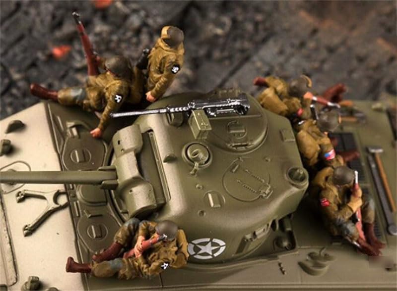 Figurine FloZ de collection 1:72 soldats pour véhicule blindé américain de char