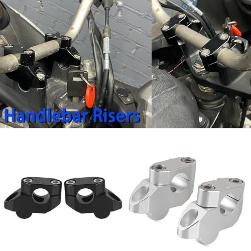 Éliminer le mal de dos en V-Strom avec ces risers guidon 22mm décalés - 2