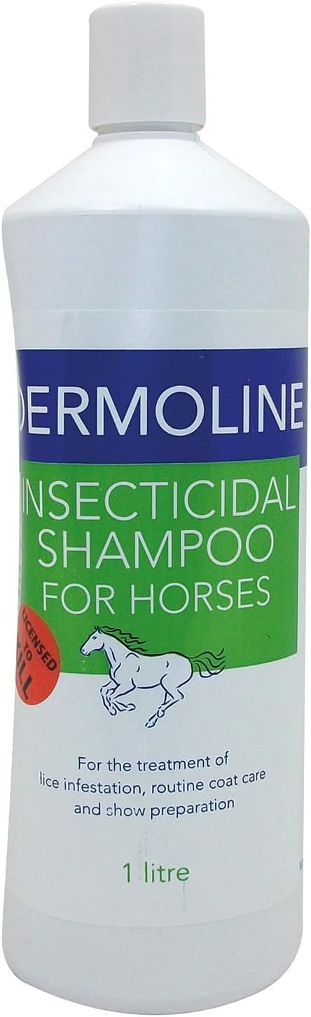 Insecticidal Shampoo For Horses 1L- for the treatment of lice infestation