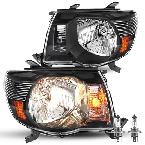 Image of JSBOYAT Halogen Headlight Assembly for 2005-2011 Toyota Tacoma Pickup