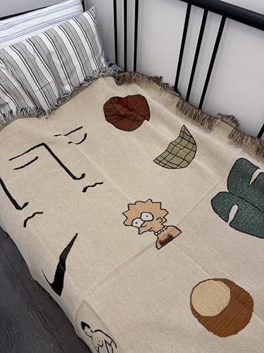 Peel Forest �ʔ��� �� ������� �u�����P�b�g �V���v�\���Y ���O �k��,�Ђ��|��,�x�[�W���x�b�h�J�o�[ (130X160cm)