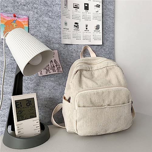 Image of MaxxCloud Vintage Denim Laptop Backpack Casual Canvas Daypack Handbag Purse Lightweight Rucksack Shoulder Bag