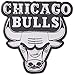Rico Industries NBA Chicago Bulls Chrome Finished Auto Emblem 3D Sticker