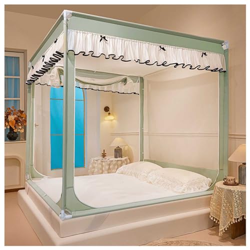 XYUERU Moskitonetz fürs Bett mit Boden