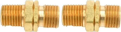 Mr. Heater Rosca de tubo macho de 14 x 916 pulgadas de rosca macho izquierda (paquete de 2)