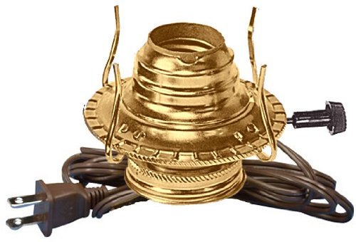 National Artcraft Oil Burner Lamp Making Kit is Pre-Wired