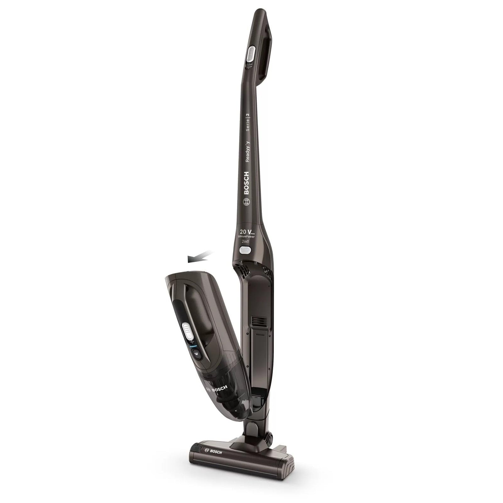 Bosch Serie 2 Akku-Staubsauger Readyy'y 20Vmax Grau BCHF220T