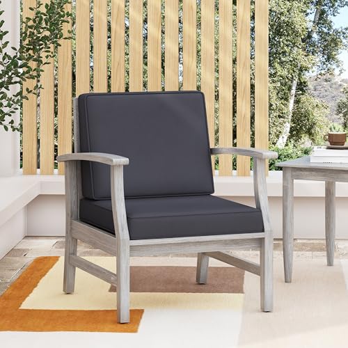 Perla Club Chair, Light Grey