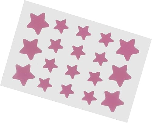Miniatura 7 de LIULDASHUN 18 Sheet Hydrocolloid Pimple Patch, Cartoon Star Shape, Waterproof Acne Cover Stickers for Facial Skin Treatment, Portable Spot Healing