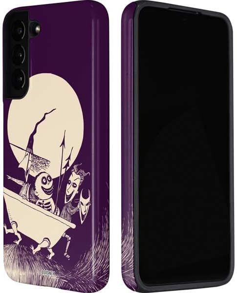 Skinit Pro Phone Case Compatible with Galaxy S22 - Officially Licensed Disney The Nightmare Before Christmas Lock Shock and Barrel Art Design