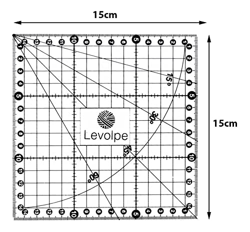 Kit Réguas 15x60 15x30 5x60 5x30 15x15 Caixa De Leite Patchwork