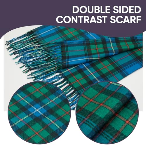 Shawl Wraps For Women Pride Of Scotland Tartan Plaid Print Winter Plaid Pashmina Warm Scarves3