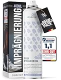 Imprägnierspray Schuhe universal 400ml, Schuh Imprägnierung mit Abperleffekt für einen langanhaltenden Schutz gegen Wasser & Schmutz geeignet für alle Materialien wie Stoffschuhe, Wildleder & Leder