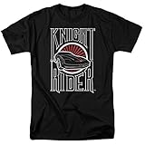 Knight Rider Science Fiction Action TV Series Hasselhoff Logo Adult T-Shirt Tee
