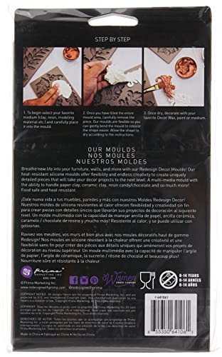 PRIMA MARKETING INC 655350641061 Redesign Mould 5X8 TRE, Forest Treasures, Forest Treasures - 5" x 8" - Image 3