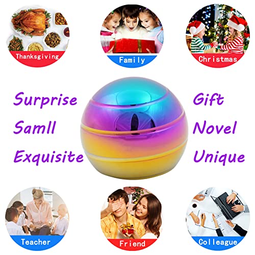 Image of Desk-Kinetic-Toys Cool-Gadgets for Fidget: Cool-Stuff Thing Game Toy for Adult Teen Children Kid, Stress Relief Optical-Illusion Gifts for Office School Home Man Women Christmas Spinning 300 Seconds