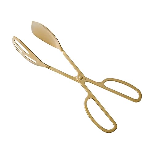 Heavy Duty Stainless Steel Kitchen Salad Tongs Heat Resistant Small