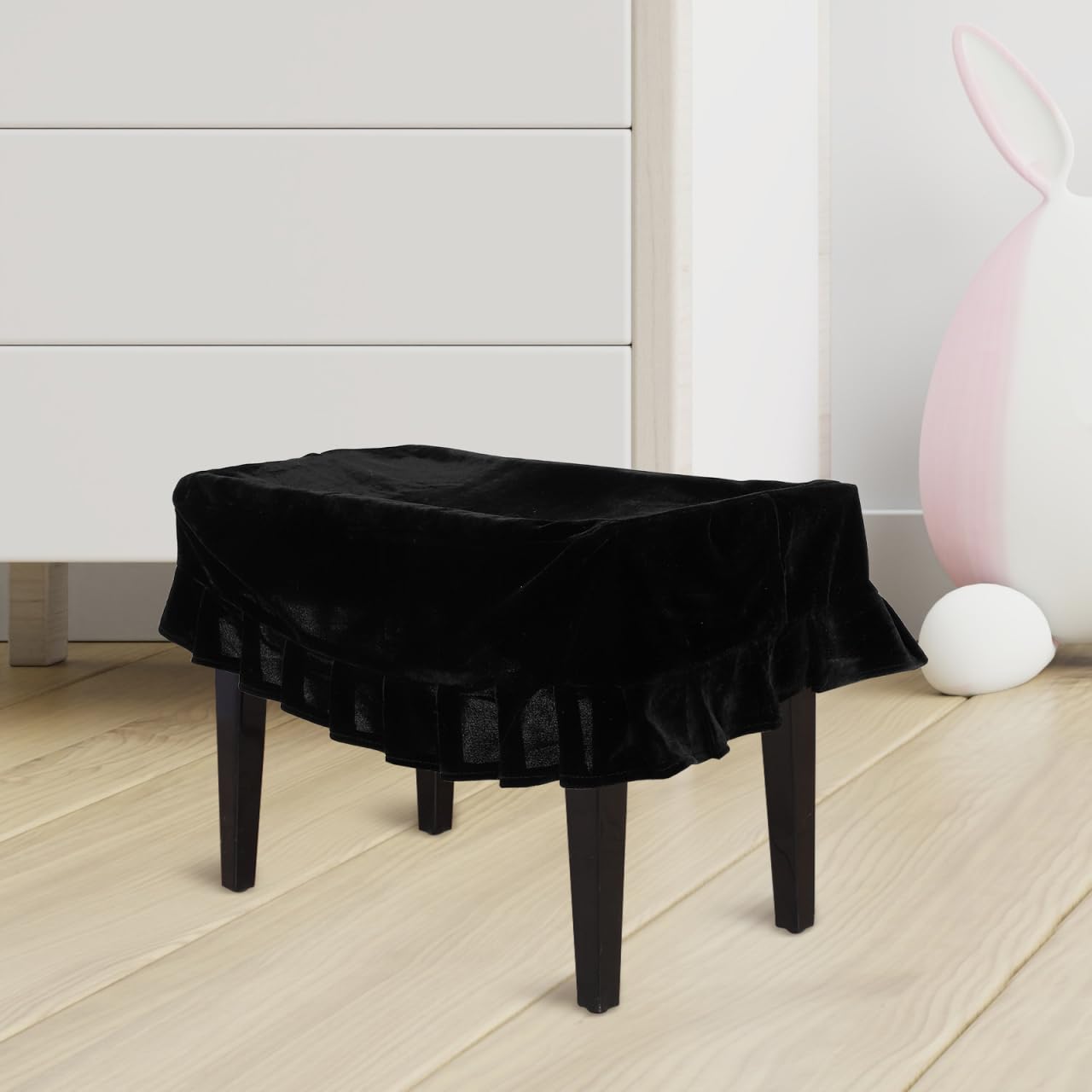 PRETYZOOM Funda para Taburete De Piano De Peluche 21.65X13.77X5.90 Pulgadas Protector De Silla para Piano Antipolvo Y Antirayaduras para Hogar Oficina Hotel