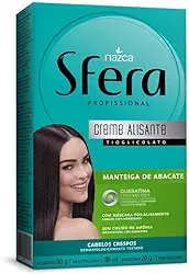 sFera Crema Alisante Manteiga De Abacate E Queratina Multicor Sfera 170 Ml