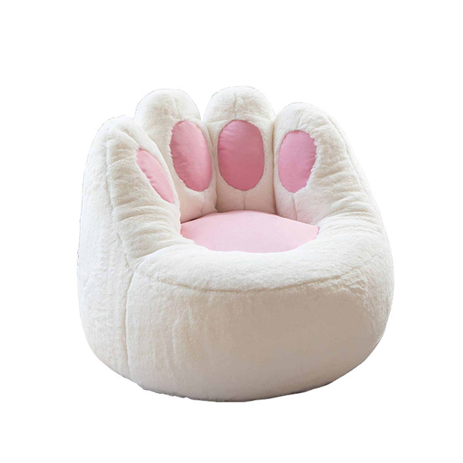 Housse de pouf (rembourrage non inclus) - Canapé paresseux mignon comme une patte de chat - Décorez le salon, la chambre à coucher pour adultes, S