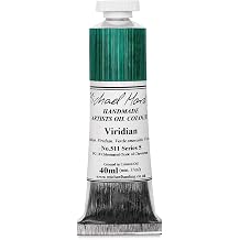 Michael Harding Artist Oil Colours, Viridian, 40ml Tube, 51140