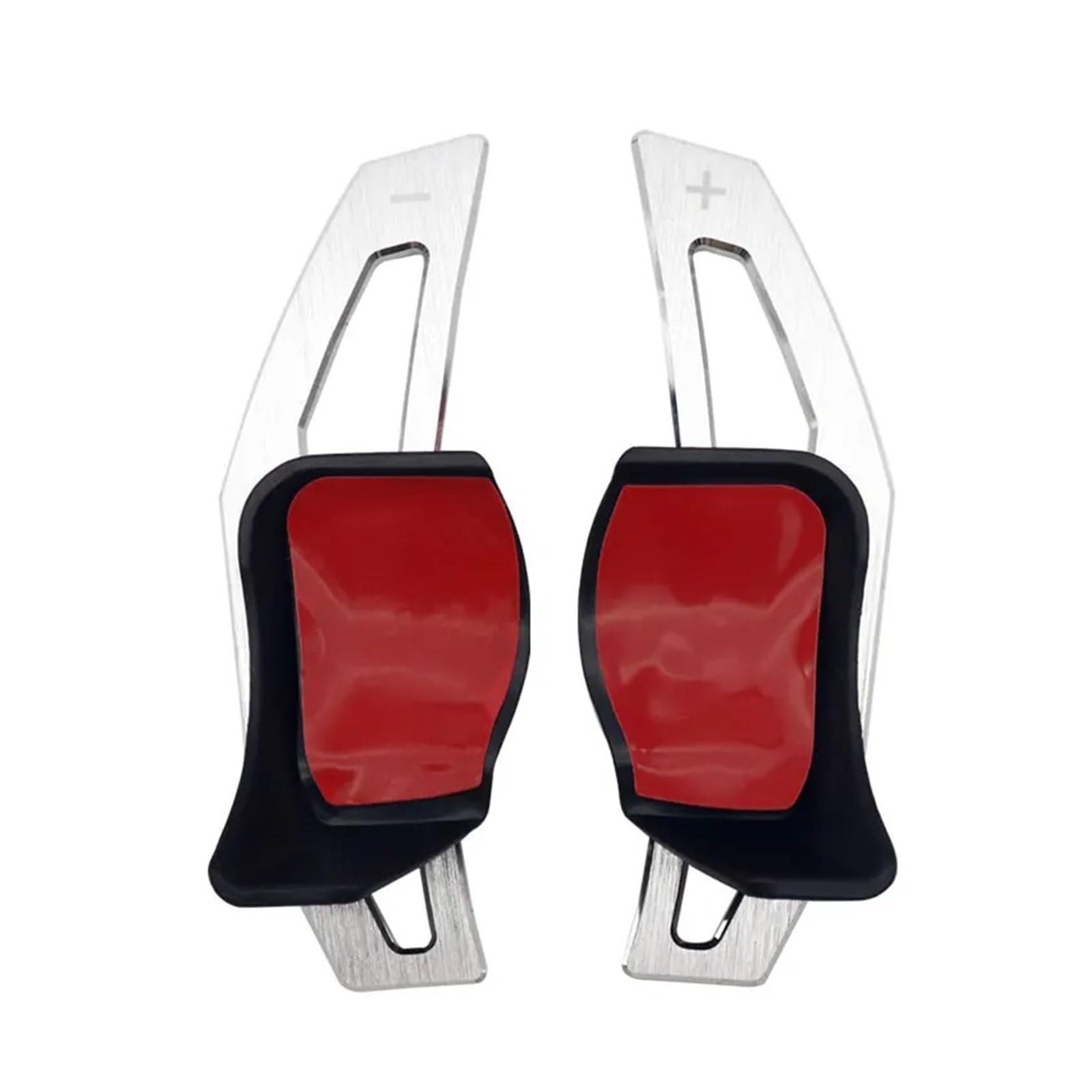Yakisa Silver Paddles Shift For Vw For Scirocco For Touareg For Tiguan For Golf For Gti For Jetta For Passat Car Steering Wheel Shift Paddle Paddle Shifter(Silver)