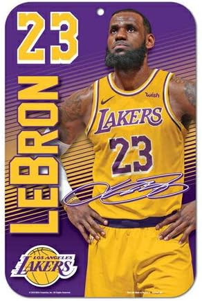 Amazon Nba アクセサリー レブロン ジェームスplastic Sign Bord Lebron バスケットボール Free 並行輸入品 バスケットボール 通販