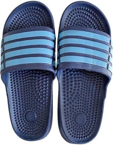 LifeBalance Comfortable Foot Massage Slipper with Arch Support for Pain Relief, Orthopedic Slippers, Acupressure Foot Massaging Slides, Plantar Fasciitis Support for Men