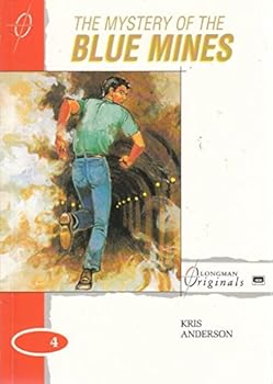 Paperback The Mystery of the Blue Mines (Longman Originals) Book