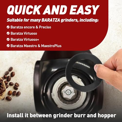 image for FixlyFido 3 Pcs Gasket Replacement for Baratza Encore and Virtuoso Cof