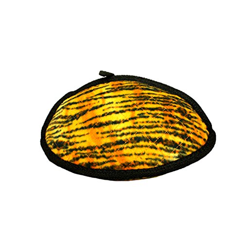 TUFFY - World's Tuffest Soft Dog Toy - MEGA Odd Ball - NO Squeakers - Multiple Layers. Made Durable, Strong & Tough. Interactive Play (Tug, Toss & Fetch). Machine Washable & Floats. (Tiger) - Thumbnail 3