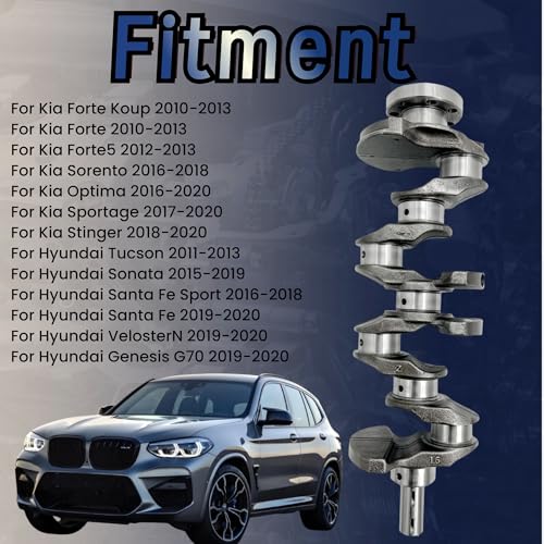 Cigüeñal 23111-2G010 soluciona ruidos de motor en Tucson y Forte 2.0 2