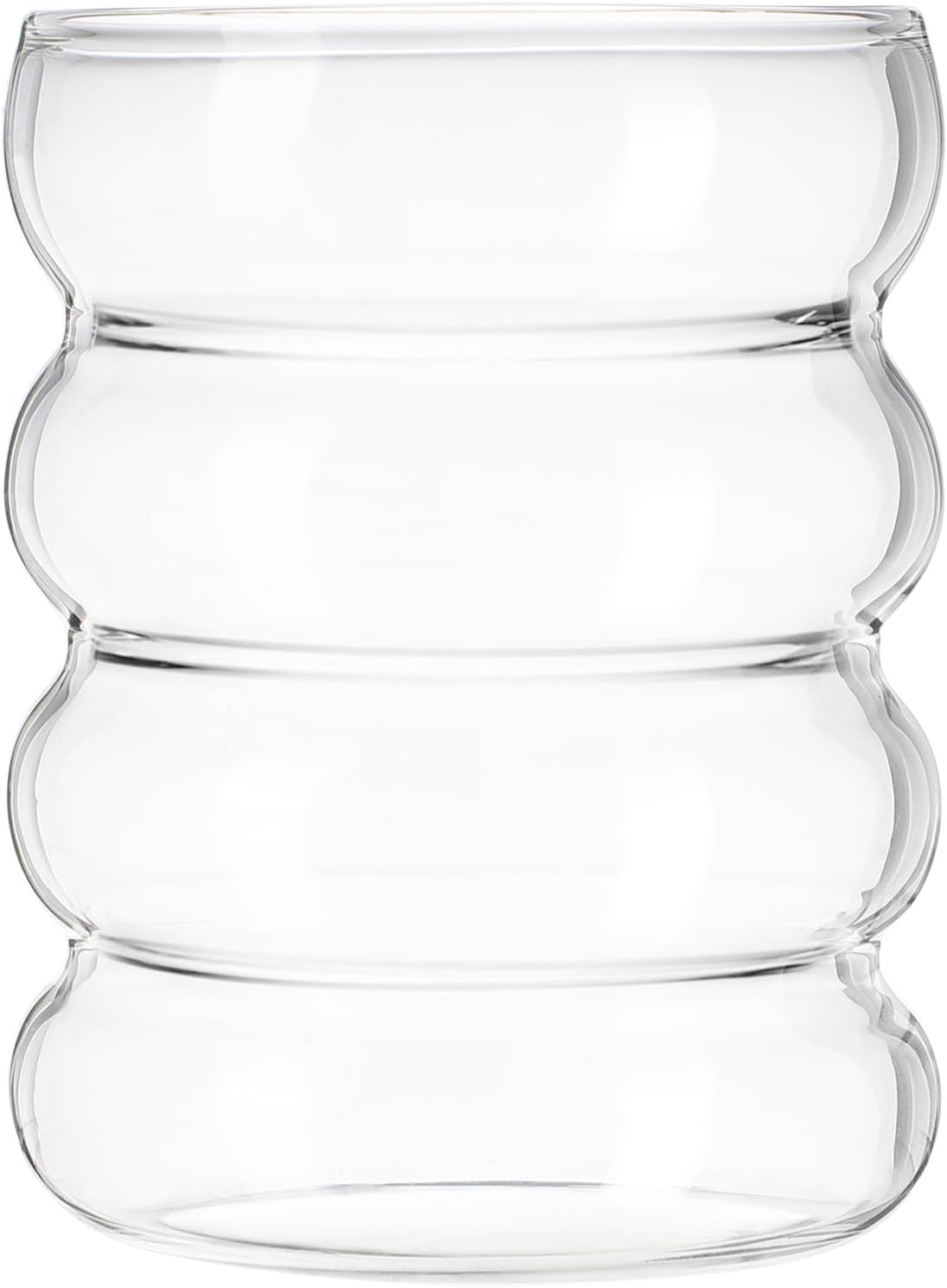 2pcs Caterpillar Cup Clear Tea Mug Clear Coffee Mugs Drinking Glasses with Lids Coffee Tumbler Cup Bubble Glass Cup Beverage Mug Glass Tea Mug Water Cup for Home