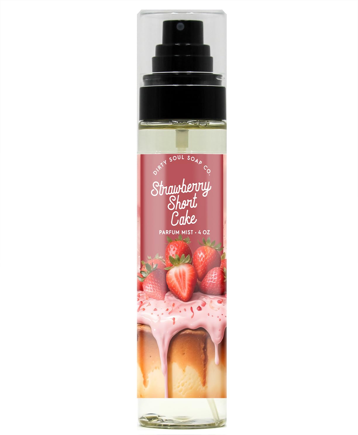 Strawberry Short Cake Parfum Mist - Inspired by Strawberry Pound Cake | Long Lasting Scent | Fragrance Dupe (Strawberry Short Cake)
