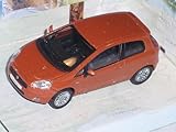 Aus Metall mit Plastikteilen Cararama FIAT Grande Punto Orange Neu Ovp 1/72 Modellauto Modell Auto
