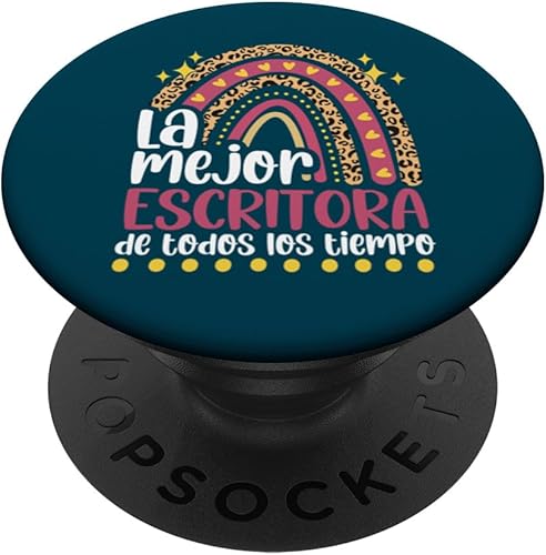 La Mejor Escritora Divertido Mujer regalo para Escritora PopSockets Standard PopGrip