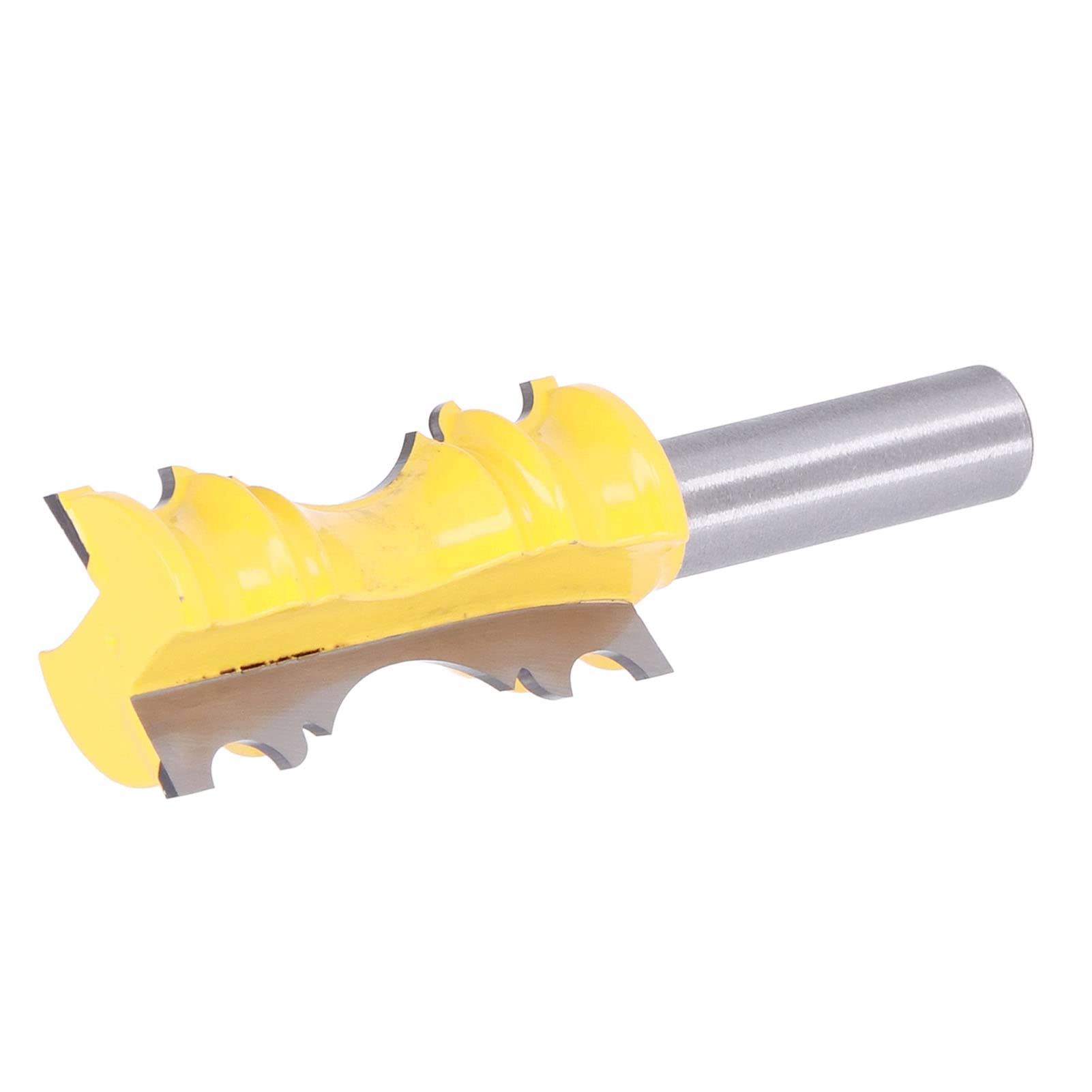 Fresa para madera en forma de T, Broca enrutadora for moldura de riel silla corona, hoja aleación acero al carbono 1-1/8 pulgadas y 2, madera blanda dura