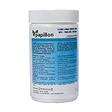 - Pastillas de ácido tricloroisocianúrico, 20 gr. De disolución lenta, especialmente para piscinas.