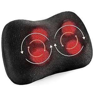 Cojín de Masaje Shiatsu Masajeador de Cuello, Hombros y Espalda, Función 