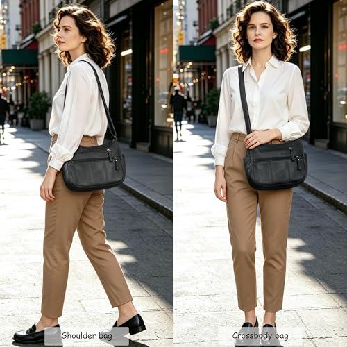VOLGANIK ROCK PU Leather Crossbody Purse