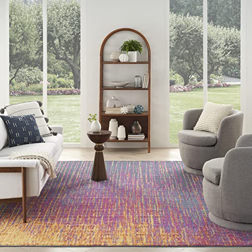 Tapete rectangular 8' x 10' multicolor Nourison miniatura 4