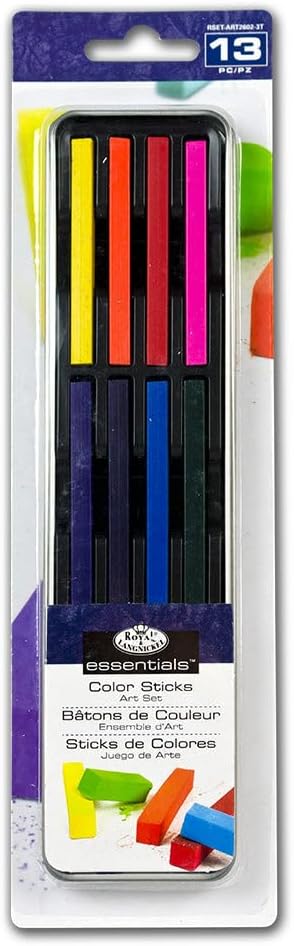 Royal & Langnickel Mini Tin Color Stick Drawing Set