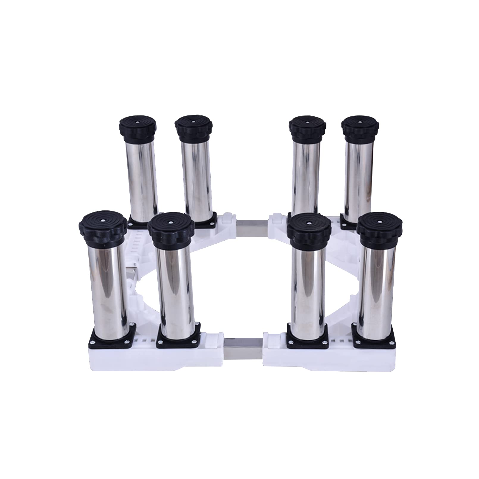 Base Universal Para Lavadora, Estante Alto, Telescópico, 45-68 Cm De Largo Y Ancho, Evita Arañazos Y Abolladuras, Ideal Para Secadoras, Refrigeradores Y Electrodomésticos, Antivibración, 8 Patas, 24