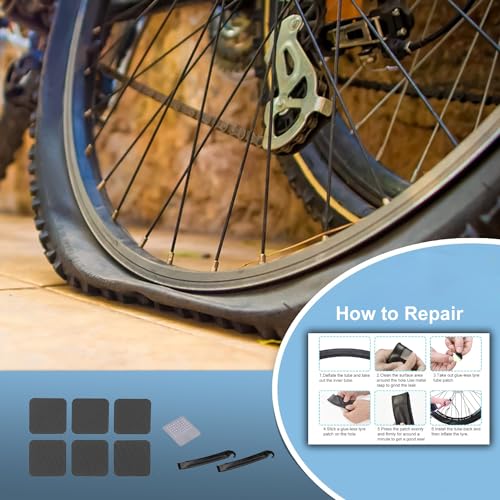 Hmseng 2 Pairs Bike Brakes, Universal Complete V Bike Brakes Set, Mountain Bike Replacement for Most Bicycle,Road Bike Brakes Cables with Front Back Wheels and Bike Brake Levers-Dark Black