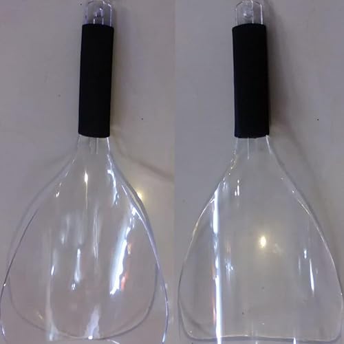 Miniatura 8 de 3 protectores faciales de peluquería para peluquería, mascarilla de plástico transparente para corte de pelo, protector facial reutilizable con