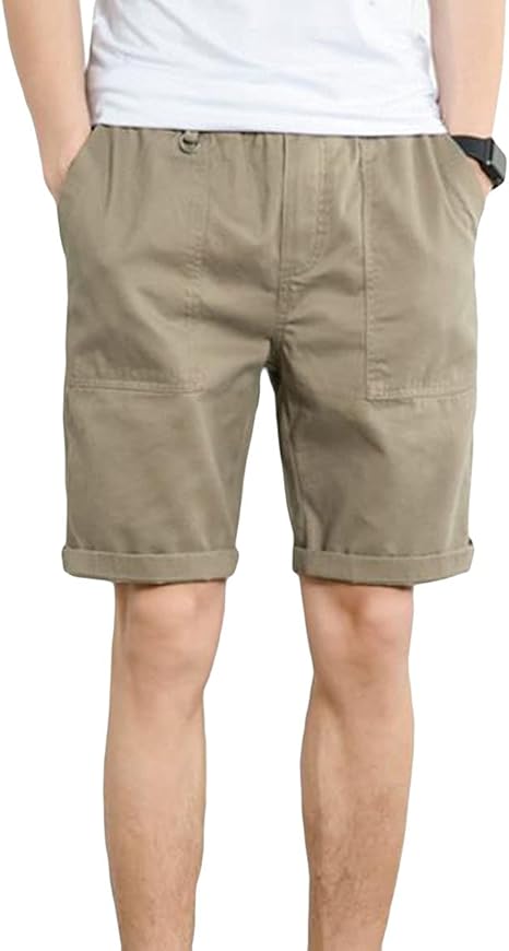 Amazon Yitongメンズ ハーフパンツ 夏 ショートパンツ ゆったり 五分丈 サルエルパンツ 半ズボン カジュアル ボトムズ 短パン ストレッチ ズボン 通勤 かっこいい ショートパンツ 通販