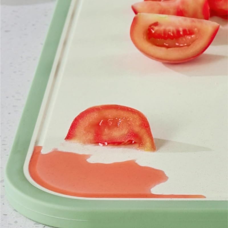 PP Cutting Board with Handles Suitable Home Use Anti Slip for Thickened Kitchen