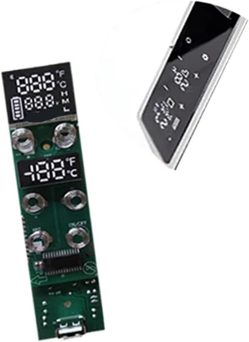 Compatible with Alpicool Control Panel PCB Board Portable Car Refrigerator Circuit Board Freezer Accessories Vehicle Freezer Control Panel(PCB-T60)