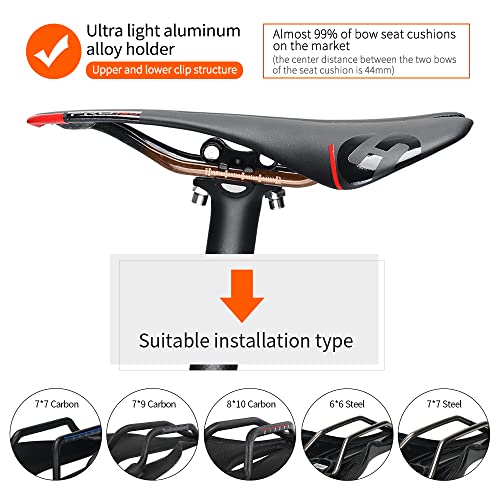 Tige de selle pour vélo pour éliminer le mal de dos en VTT