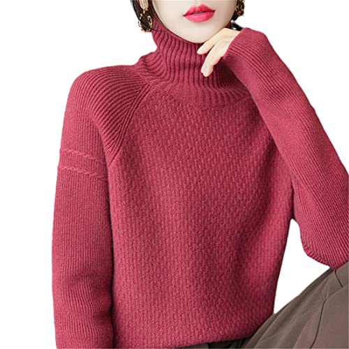 Bciopll Lady Pullovers Cashmere Wear 100% Wool Girls Sweaters Knitted Jumpers Knitwear2